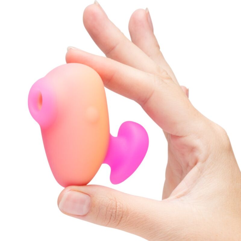 ROMP - KISS VIBRATEUR À DOIGTS RECHARGEABLE À SUCCION CLITORIALE