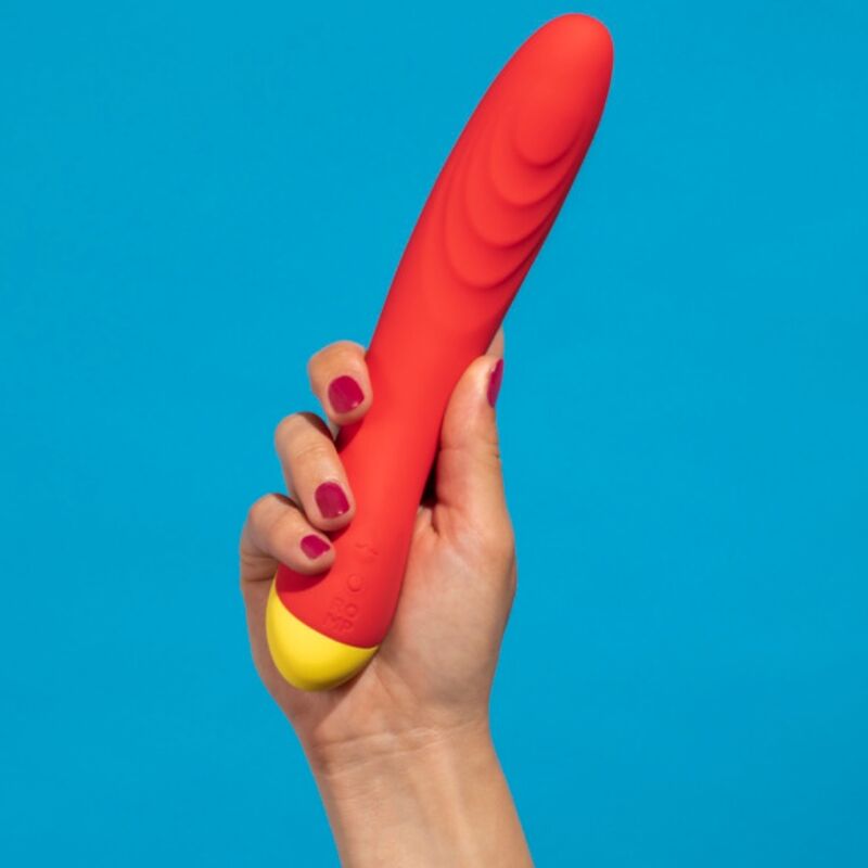 ROMP - HYPE VIBRATEUR MULTIFONCTIONS POINT G ROUGE
