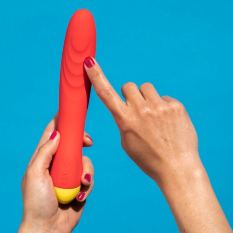 ROMP - HYPE VIBRATEUR MULTIFONCTIONS POINT G ROUGE