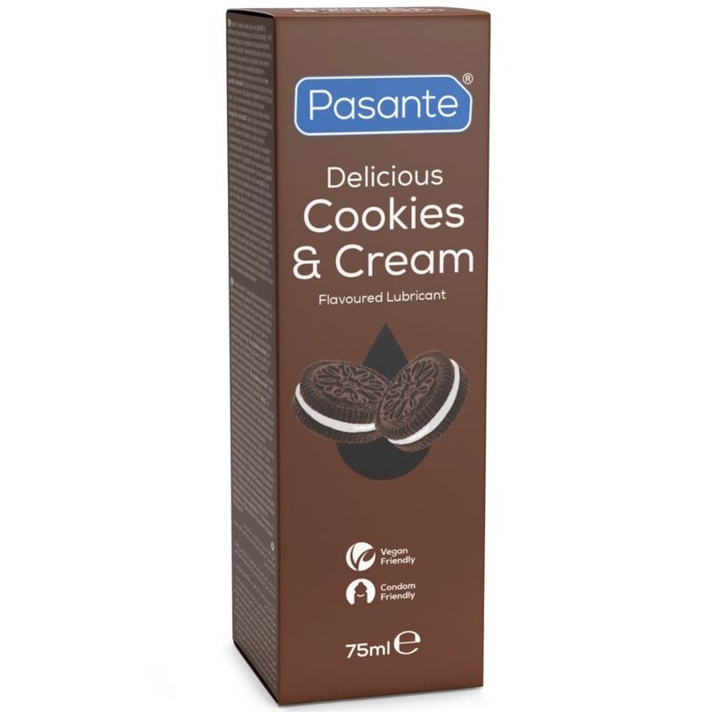 PASANTE - LUBRIFIANT À BASE D'EAU, GOÛT COOKIES & CRÈME 75 ML