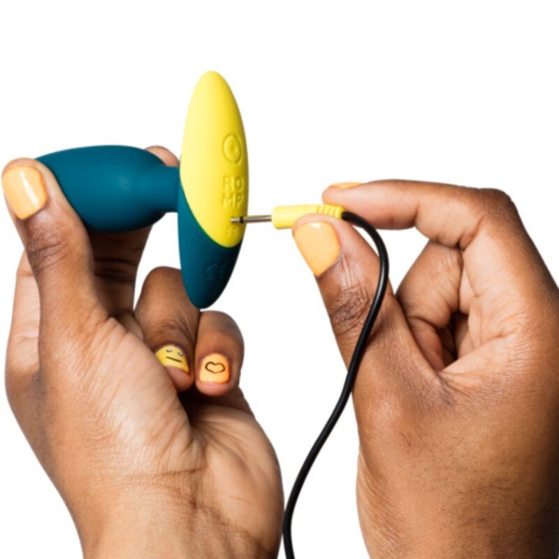 ROMP - BASS VIBRATEUR ANAL À PLUG BASSE 10 CM VERT