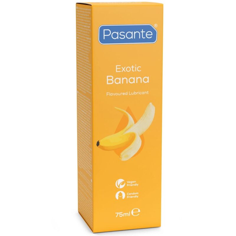PASANTE - LUBRIFIANT À BASE D'EAU, ARÔME BANANE 75 ML