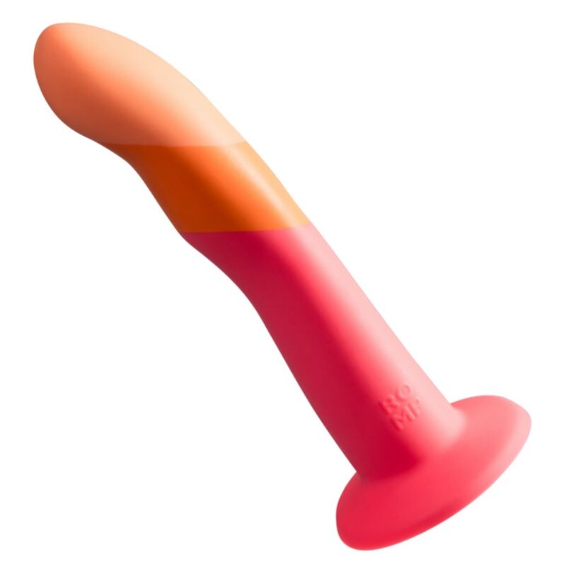 ROMP - DIZI GODEMICHET EN SILICONE AVEC VENTOUSE TRICOLÉ 18 CM