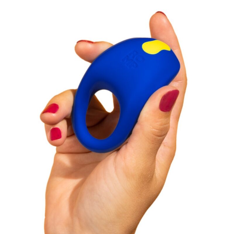 ROMP - JUKE ANNEAU PÉNIS EN SILICONE AVEC VIBRATEUR DE STIMULATION CLITORIALE