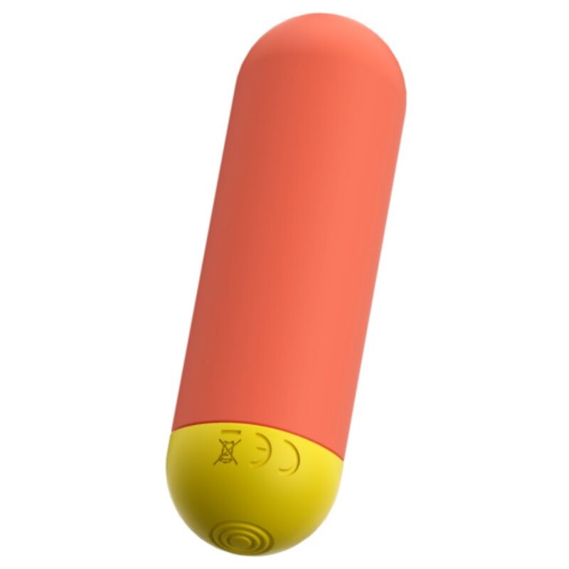 ROMP - RIOT BALLE VIBRANTE MULTIFONCTION ORANGE + JAUNE