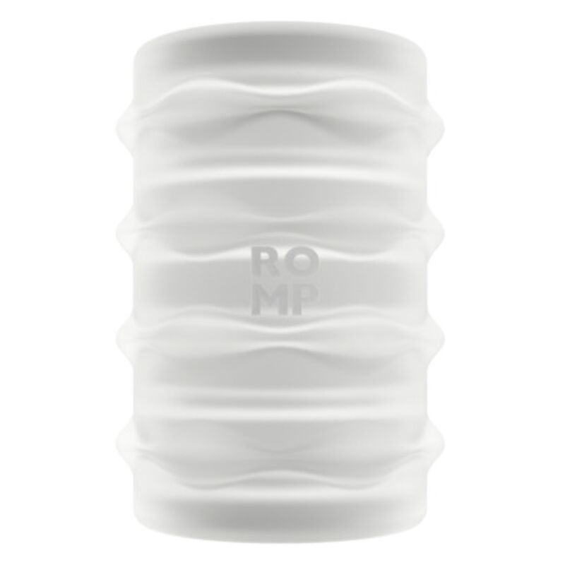 ROMP - MOSH MASTURBATEUR MÂLE TRANSPARENT AVEC GAINE RÉVERSIBLE DE 6 CM
