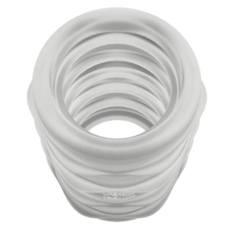 ROMP - MOSH MASTURBATEUR MÂLE TRANSPARENT AVEC GAINE RÉVERSIBLE DE 6 CM