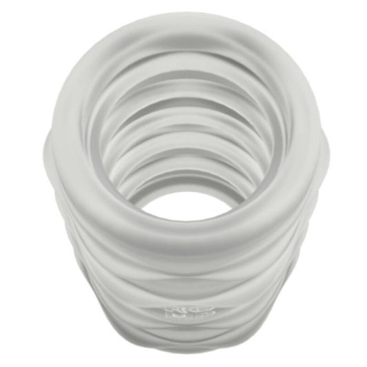 ROMP - MOSH MASTURBATEUR MÂLE TRANSPARENT AVEC GAINE RÉVERSIBLE DE 6 CM