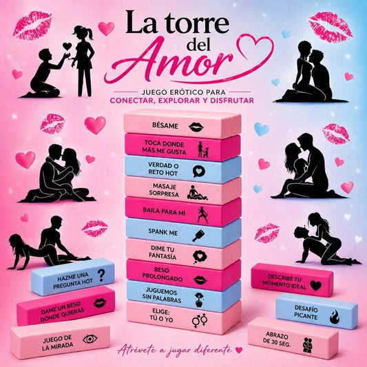 DIABLO PICANTE - JEU DE LA TOUR D'AMOUR - VERSION ESPAGNOLE