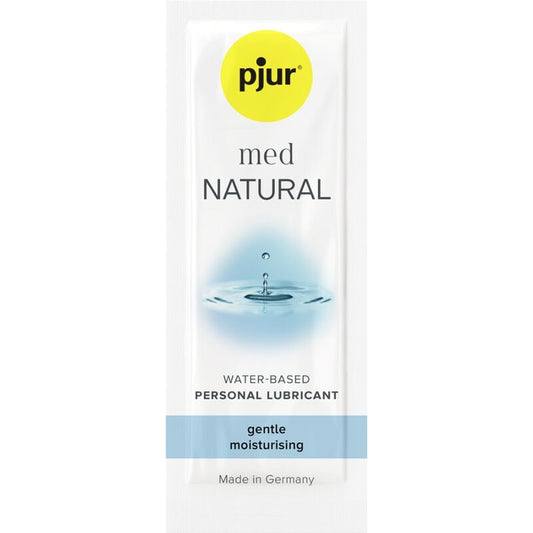 PJUR - MED LUBRIFIANT NATUREL  BASE EAU 2 ML