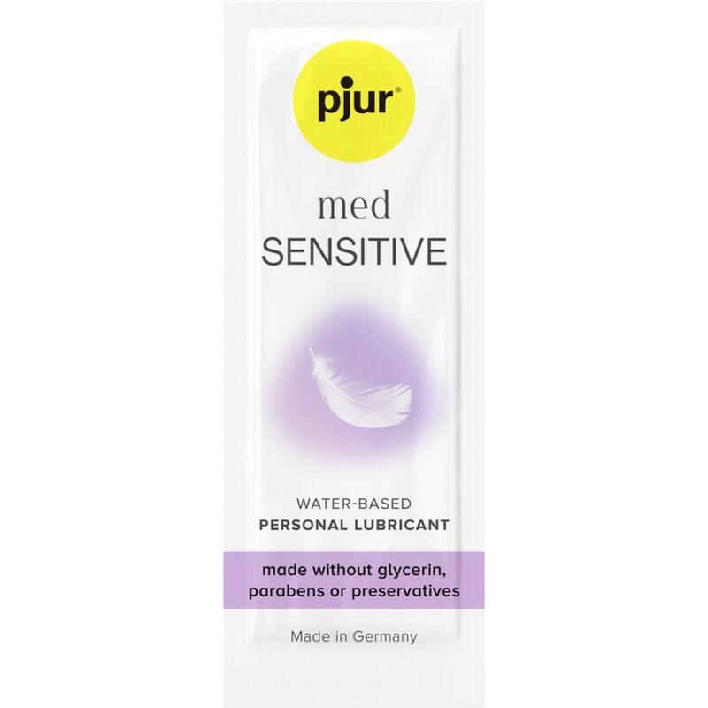 PJUR - MED LUBRIFIANT  BASE EAU SENSITIVE GLIDE 2 ML