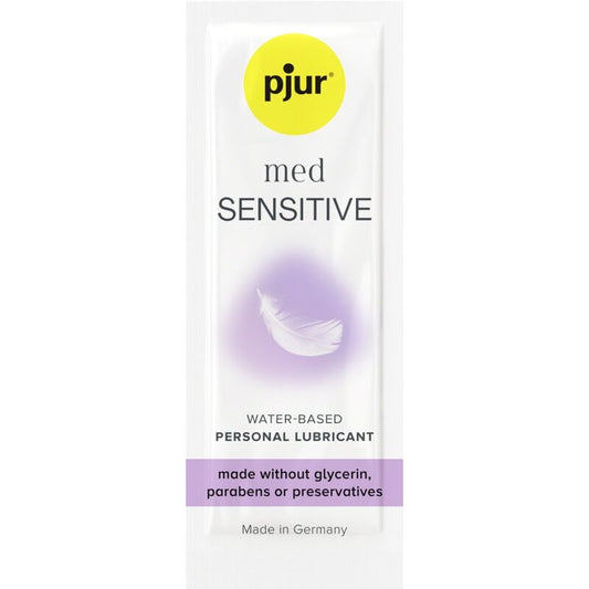PJUR - MED LUBRIFIANT  BASE EAU SENSITIVE GLIDE 2 ML