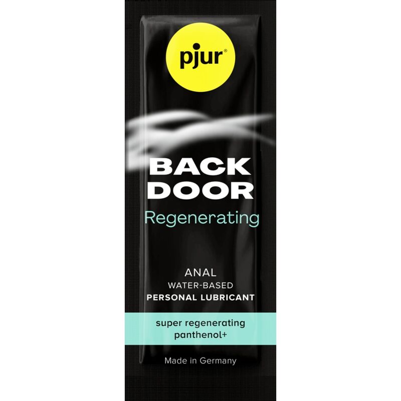 PJUR - BACK DOOR BASE EAU ANAL RÉGÉNÉRANTE DE PANTHÉNOL 2 ML