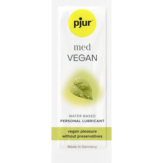 PJUR - MED LUBRIFIANT BASE EAU VEGAN GLIDE 2 ML