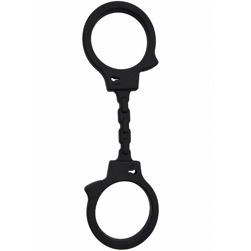 DIABLO PICANTE - MENOTTES EN SILICONE NOIRES