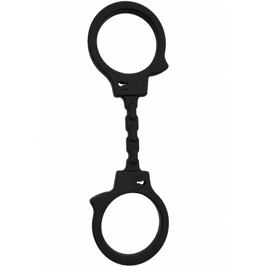 DIABLO PICANTE - MENOTTES EN SILICONE NOIRES