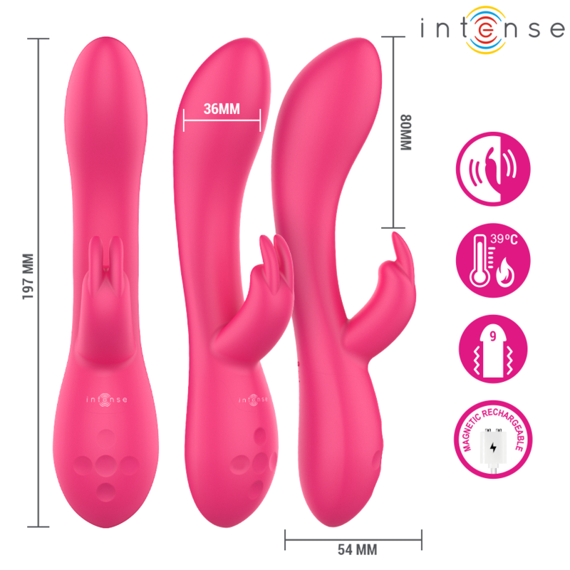 INTENSE - STIMULATEUR TAMMY RABBIT CHAUFFANT