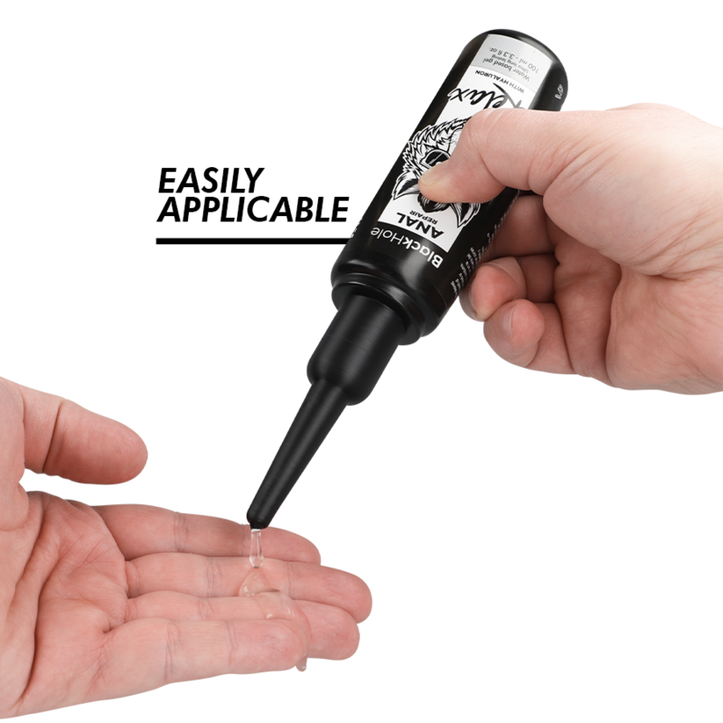 BLACK HOLE - APPLICATEUR DE LUBRIFIANT ANAL TAILLE L 100 ML