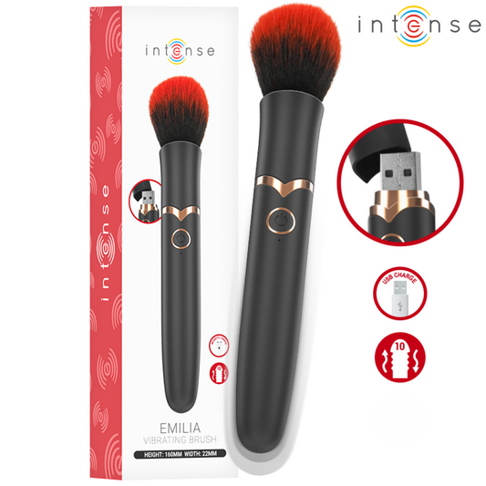 INTENSE - BROSSE VIBRANTE EMILIA 10 VIBRATIONS 16 CM