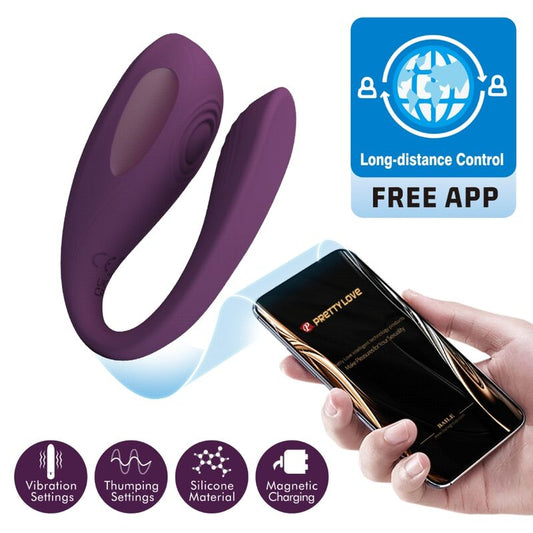 PRETTY LOVE - AARI MASSEUR CLITORIDIEN VIOLET APPLICATION GRATUITE
